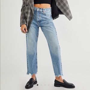Tapered baggy boyfriend jeans